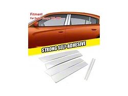 Door Pillar Post Trim; Chrome (11-19 Charger)