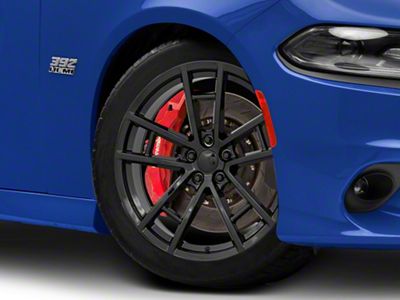 Drag Pack Style Gloss Black Wheel; 20x9; 20mm Offset (11-23 RWD Charger)