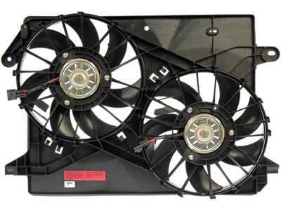 Dual Radiator Cooling Fan Assembly (06-08 Charger)