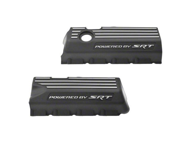 Engine Covers with Powered by SRT Logo (11-17 6.4L Charger)