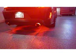 Exhaust and Rear Fascia Vent LED Lighting Kit; Green (15-23 Charger)