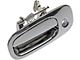 Exterior Door Handle; Front Left; All Chrome; Plastic (06-10 Charger)