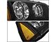 Factory Style Headlight; Black Housing; Clear Lens; Passenger Side (06-10 Charger)
