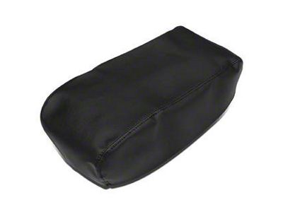 Factory Style Synthetic Leather Arm Rest Cover; Black (08-10 Charger)