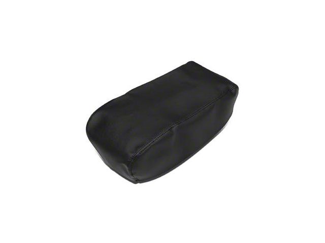 Factory Style Synthetic Leather Arm Rest Cover; Black (08-10 Charger)