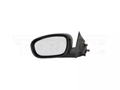 Fixed Powered Non-Heated Side Mirror; Driver Side; Black (08-10 Charger)