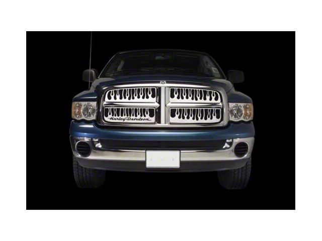 Putco Flaming Inferno Upper Overlay Grilles; Polished (06-10 Charger)