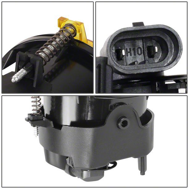 Charger Fog Lights; Amber (06-09 Charger) - Free Shipping