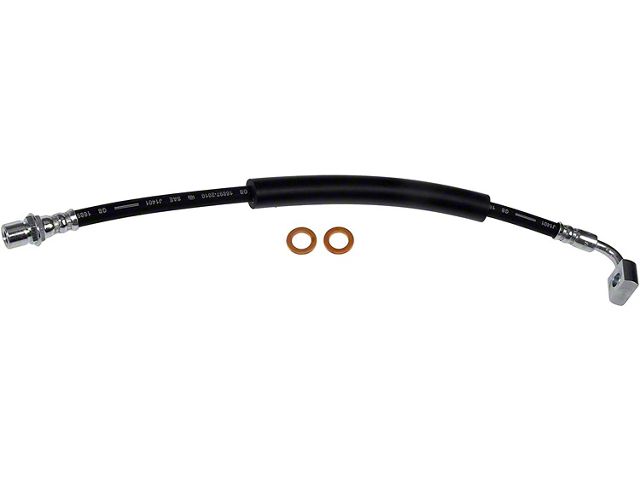 Front Brake Hydraulic Hose; Driver Side (11-23 AWD Charger)