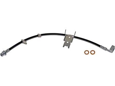 Front Brake Hydraulic Hose; Driver Side (12-23 RWD Charger w/ Heavy Duty & Performance Brakes)