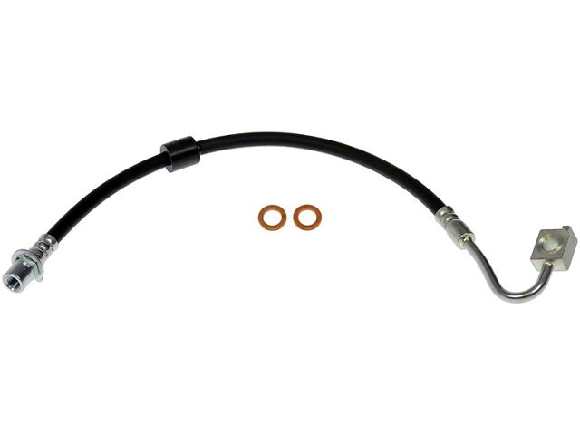 Front Brake Hydraulic Hose; Driver Side (14-23 AWD Charger w/ 4-Wheel Disc Brakes)