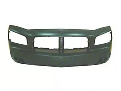 Replacement Front Bumper Cover; Unpainted (06-10 Charger, Excluding Daytona R/T & SRT8)