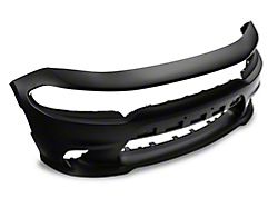 Replacement Front Bumper Cover; Unpainted (15-23 Charger)