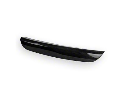 Front Bumper Trim Cover; Gloss Carbon Fiber (15-23 Charger SRT Hellcat)