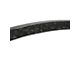 Front Bumper Trim Cover; Gloss Forged Carbon Fiber (15-23 Charger SRT Hellcat)