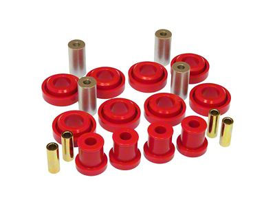 Front Control Arm Bushing Kit; Red (06-10 RWD Charger)