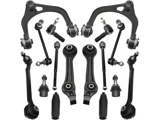 Front Control Arms with Ball Joints, Sway Bar Links, Rack and Pinion Tie Rod Boots and Tie Rods (06-10 RWD Charger)