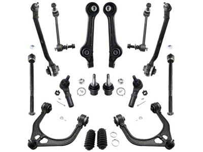 Front Control Arms with Lower Ball Joints, Sway Bar Links and Tie Rods (11-14 RWD Charger w/o High Performance Suspension)