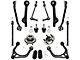 Front Control Arms with Wheel Hub Assemblies, Sway Bar Links and Tie Rods (2011 Charger w/o High Performance Suspension)