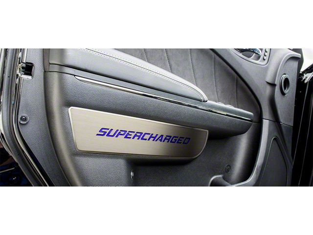 Front Door Badge with Supercharged Lettering (11-18 Charger)