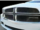 Front Grille Overlay Decal; Carbon Fiber (11-14 Charger)