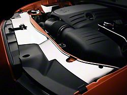 Front Header Plate; Polished (11-18 Charger)