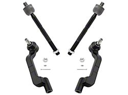 Front Inner and Outer Tie Rod Ends (11-14 AWD Charger; 15-18 5.7L HEMI AWD Charger)