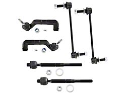 Front Inner and Outer Tie Rod Ends with Sway Bar End Links (07-10 AWD Charger)