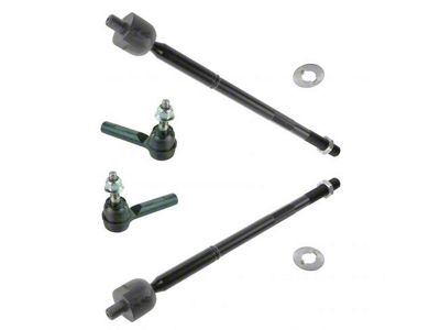 Front Inner and Outer Tie Rod Set (11-14 RWD Charger; 15-19 6.2L HEMI Charger)