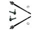 Front Inner and Outer Tie Rod Set (11-14 RWD Charger; 15-19 6.2L HEMI Charger)