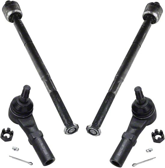 Charger Front Inner and Outer Tie Rods (1114 RWD Charger; 1519 6.2L