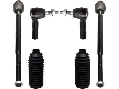Front Inner and Outer Tie Rods with Tie Rod Boots (06-10 RWD Charger)