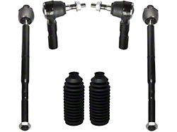 Front Inner and Outer Tie Rods with Tie Rod Boots (06-10 RWD Charger)