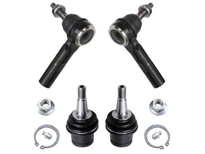 Front Lower Ball Joints with Outer Tie Rods (06-10 RWD Charger)