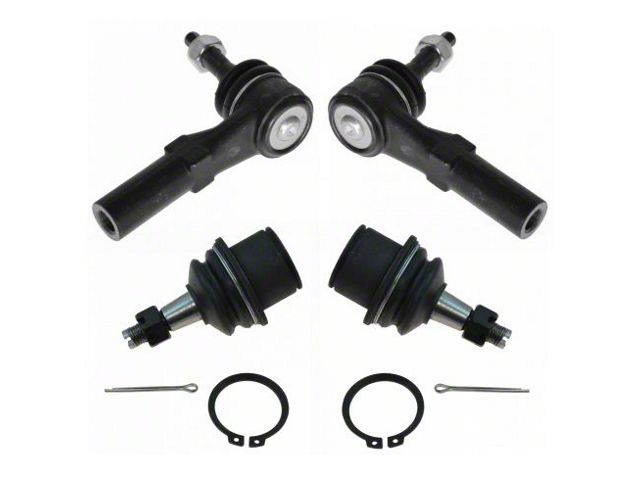 Front Lower Ball Joints with Outer Tie Rods (06-10 RWD Charger)