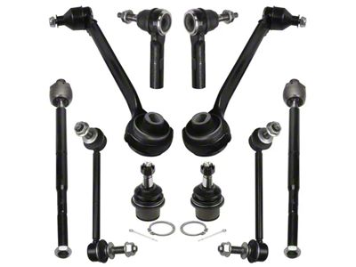 Front Lower Control Arms with Sway Bar Links and Tie Rods (06-10 RWD Charger)