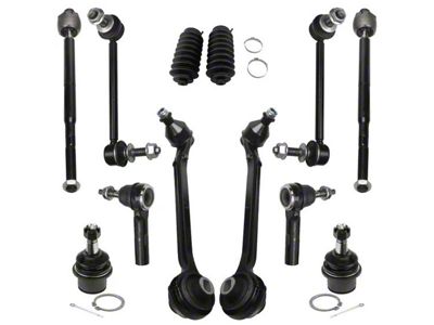 Front Lower Control Arms with Sway Bar Links and Tie Rods (06-10 RWD Charger)