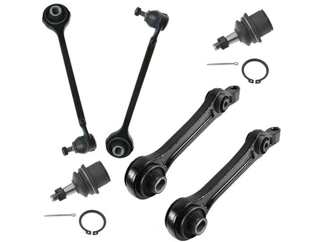 Front Lower Forward and Rearward Control Arms with Ball Joints (06-10 RWD Charger)