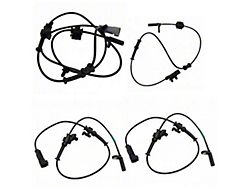 ABS Wheel Speed Sensor Set; Front and Rear (11-13 AWD Charger)