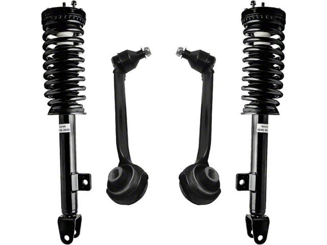 Front Strut and Spring Assemblies with Front Lower Control Arms (06-10 RWD V6 Charger)