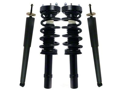 Front Strut and Spring Assemblies with Rear Shocks (12-17 5.7L HEMI AWD Charger)