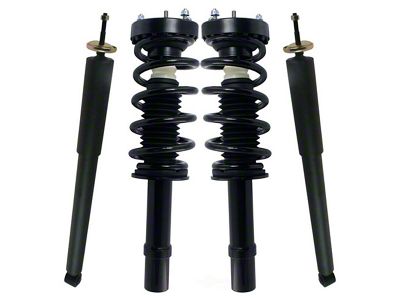 Front Strut and Spring Assemblies with Rear Shocks (12-17 5.7L HEMI AWD Charger)