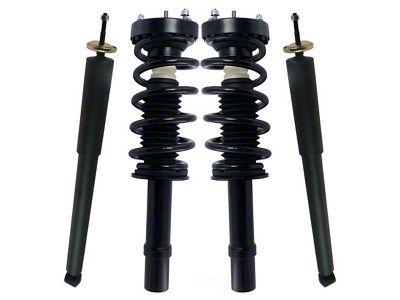 Front Strut and Spring Assemblies with Rear Shocks (12-17 5.7L HEMI AWD Charger)