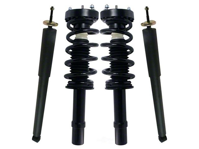 Front Strut and Spring Assemblies with Rear Shocks (12-17 5.7L HEMI AWD Charger)
