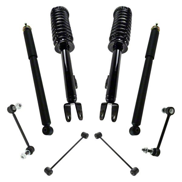 Charger Front Strut and Spring Assemblies with Rear Shocks and Sway Bar