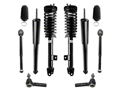 Front Strut and Spring Assemblies with Tie Rods (06-10 V6 RWD Charger w/o Performance or Self-Leveling Suspension)