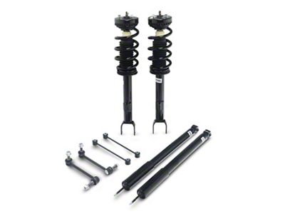 Front Struts and Rear Shocks with Sway Bar Links (11-19 RWD Charger R/T, SE)