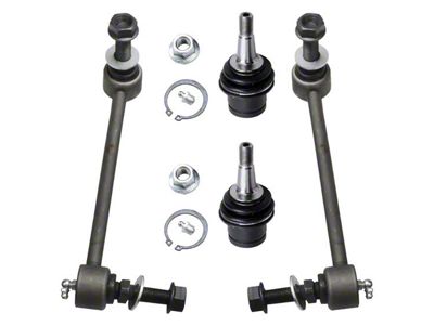 Front Sway Bar Links with Lower Ball Joints (06-19 RWD Charger)