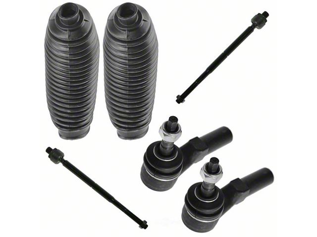 Front Tie Rods with Steering Rack and Pinion Bellows (06-10 RWD Charger)