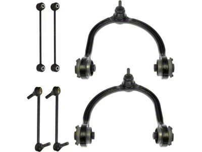 Front Upper Control Arms with Ball Joints and Sway Bar Links (17-19 AWD Charger)